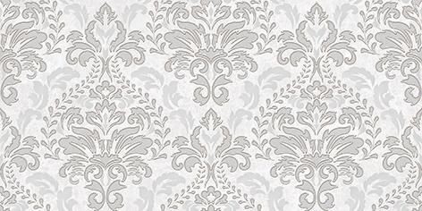 Декор Afina Damask серый