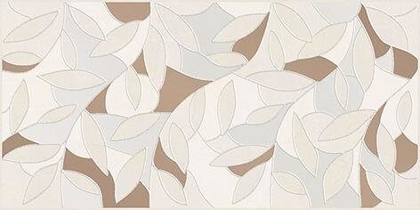 Декор Serenity folium кремовый 200x400